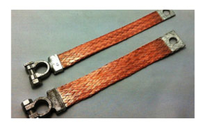Masseband mit Batterieklemme